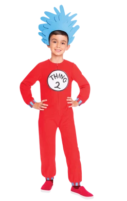 Amscan Kids Thing 1 & 2 Costume