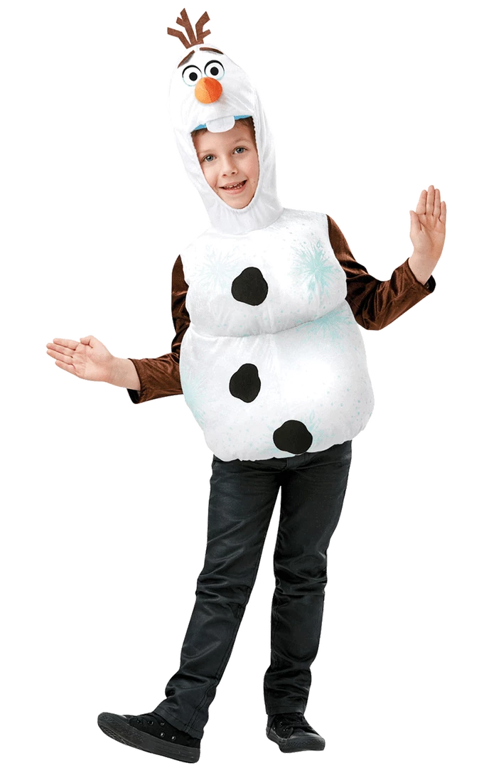 Rubies Childrens Disney Olaf Top Costume 1 Rubies Childrens Disney Olaf Top Costume