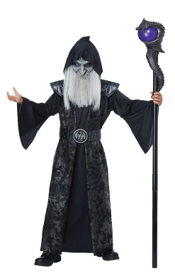California Costumes Harry Potter Kids Dark Arts Wizard Costume