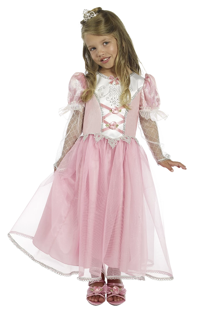 Smiffys Kids Pink Princess Costume 1 Smiffys Kids Pink Princess Costume