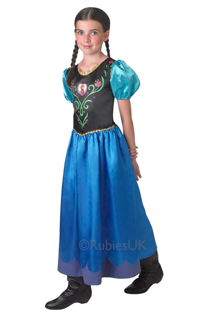 Rubies Kids Classic Frozen Anna Dress Book Characters 1 Rubies Kids Classic Frozen Anna Dress Book Characters