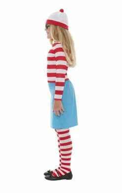 Smiffys Kids Wheres Wally Wenda Costume Book Characters