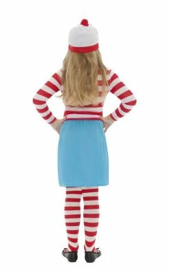 Smiffys Kids Wheres Wally Wenda Costume Book Characters