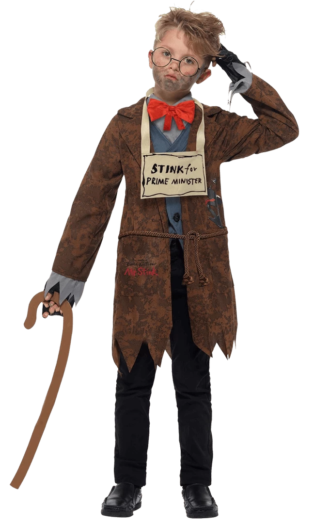 Smiffys Book Characters Kids Mr Stink Costume 1 Smiffys Book Characters Kids Mr Stink Costume