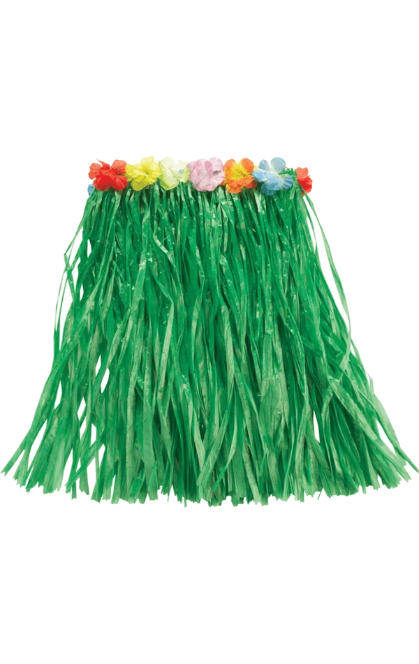 Rubies Hawaiian Grass Skirt Green Accessory 1 Rubies Hawaiian Grass Skirt Green Accessory