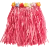 Rubies Hawaiian Pink Grass Skirt