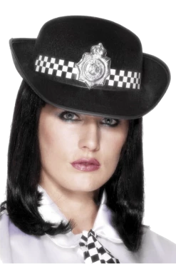 Smiffys Police Woman's Hat Costume
