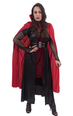 Underwraps Red Vampire Cape