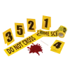 Fun World Halloween Crime Scene Kit Decoration