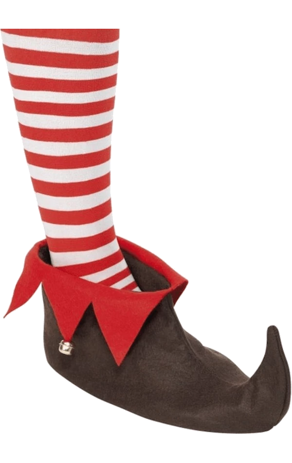 Smiffys Christmas Elf Shoes With Bells 1 Smiffys Christmas Elf Shoes With Bells
