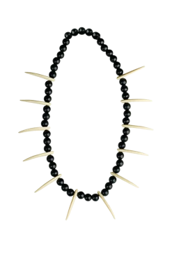 Rubies Witch Doctor Bone Necklace