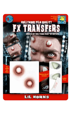 Tinsley Transfers Lil Horns 3D FX Transfers Halloween