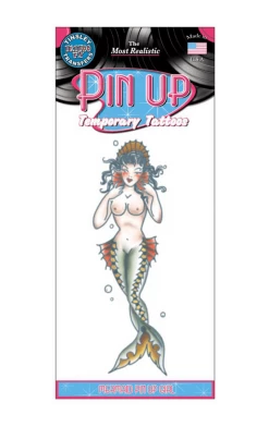 Tinsley Transfers Mermaids Mermaid Pin Up Tattoo Accessory
