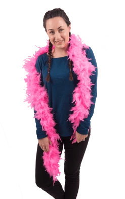Bristol Novelty Pink Feather Boa