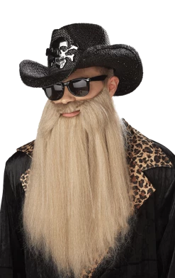 California Costumes 80s Blues Rocker Beard Music & Pop/Rock Stars