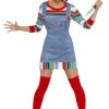 Smiffys Ladies Chucky Doll Movie Costume