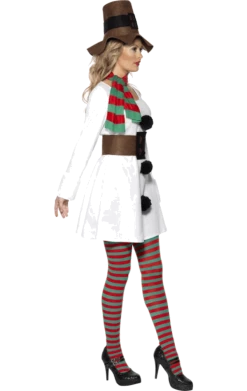 Smiffys Christmas Miss Snowman Costume