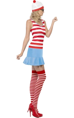 Smiffys Where's Wally Wendy Costume Book Characters