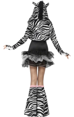 Smiffys Animals Zebra Dress Costume