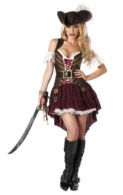 California Costumes Womens Sexy Swashbuckler Pirate Costume Book Characters