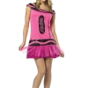 Rasta Imposta Crayons Crayola Blush Dress Costume
