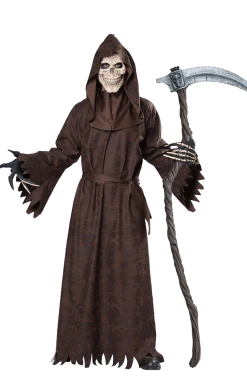 California Costumes Gothic Grim Reaper Costume