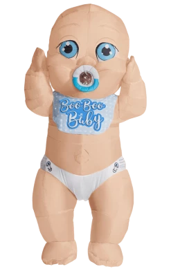 Rubies Inflatable Costumes Adult Giant Inflatable Baby Boy Costume