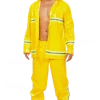 Smiffys Fireman & Firewoman Mens Yellow Fireman Costume