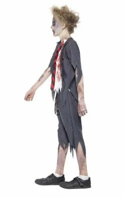 Smiffys Kids Zombie School Boy Costume