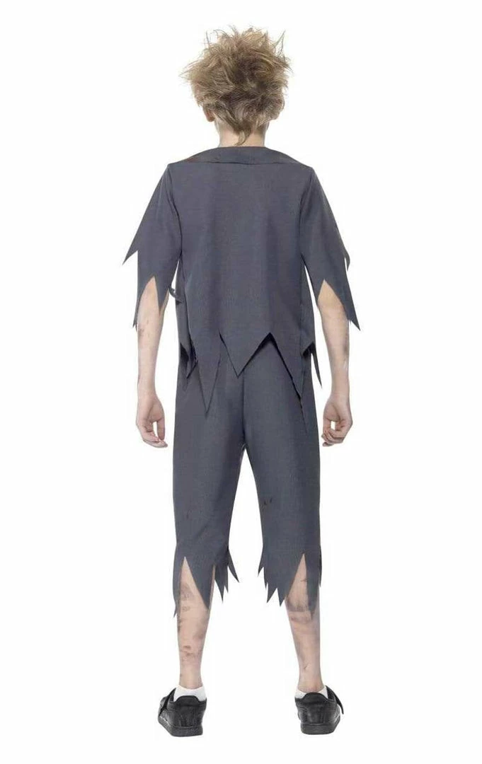 Smiffys Kids Zombie School Boy Costume 3 Smiffys Kids Zombie School Boy Costume