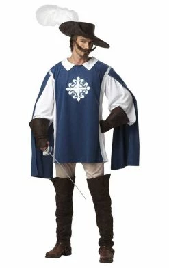 California Costumes Book Characters Mens Musketeer Costume
