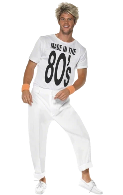 Smiffys All Decades /Era Costumes Made In The Eighties Costume