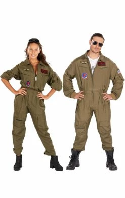 Orion Costumes Military Adult Fighter Pilot Aviator Costume