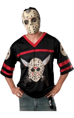 Rubies Jason Hockey Top & Facepiece Costume Cosplay & Comic Con