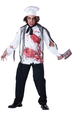 InCharacter Costumes Mens Halloween Goremet Chef Costume