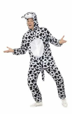 Smiffys Animals Adult Dalmatian Dog Costume