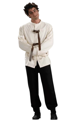 Morris Costumes Asylum Straitjacket Costume Halloween