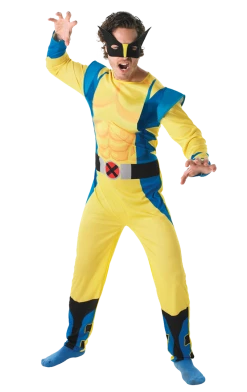 Rubies Adult Classic Wolverine Costume Book Characters