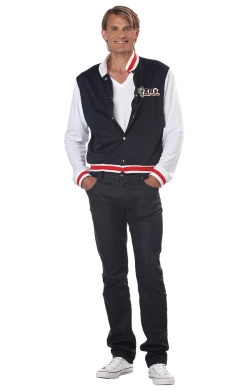 California Costumes Mens Letterman Jacket Zombie Costume