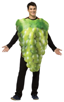 Rasta Imposta Adult Novelty Green Grapes Costume Food & Drink