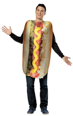 Rasta Imposta Loaded Hot Dog Costume