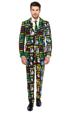 OppoSuits Cosplay & Comic Con Mens Strong Force Star Wars Opposuit Suit