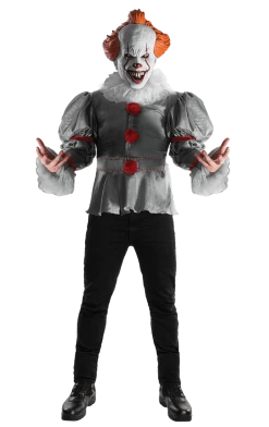 Rubies Circus Mens Pennywise The Clown IT Costume