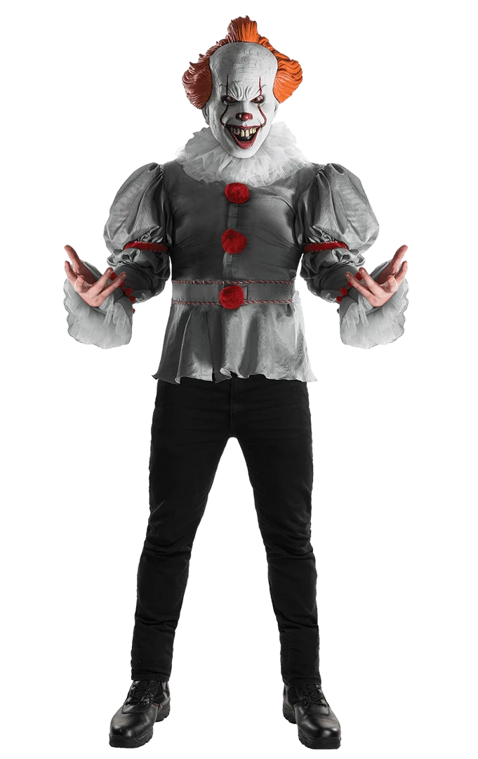 Rubies Circus Mens Pennywise The Clown IT Costume 1 Rubies Circus Mens Pennywise The Clown IT Costume