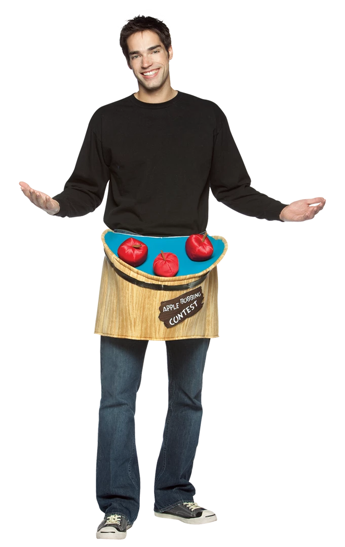 Rasta Imposta Novelty Adult Apple Bobbing Costume 1 Rasta Imposta Novelty Adult Apple Bobbing Costume