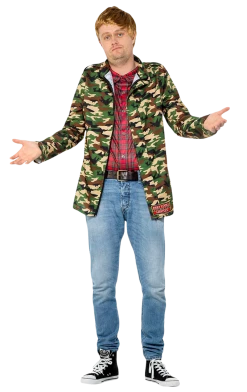 Smiffys Adult Only Fools And Horses Rodney Trotter Costume