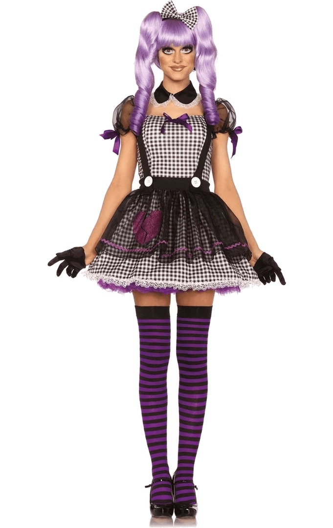 Leg Avenue Dead Eye Creepy Dolly Costume Dolls 1 Leg Avenue Dead Eye Creepy Dolly Costume Dolls