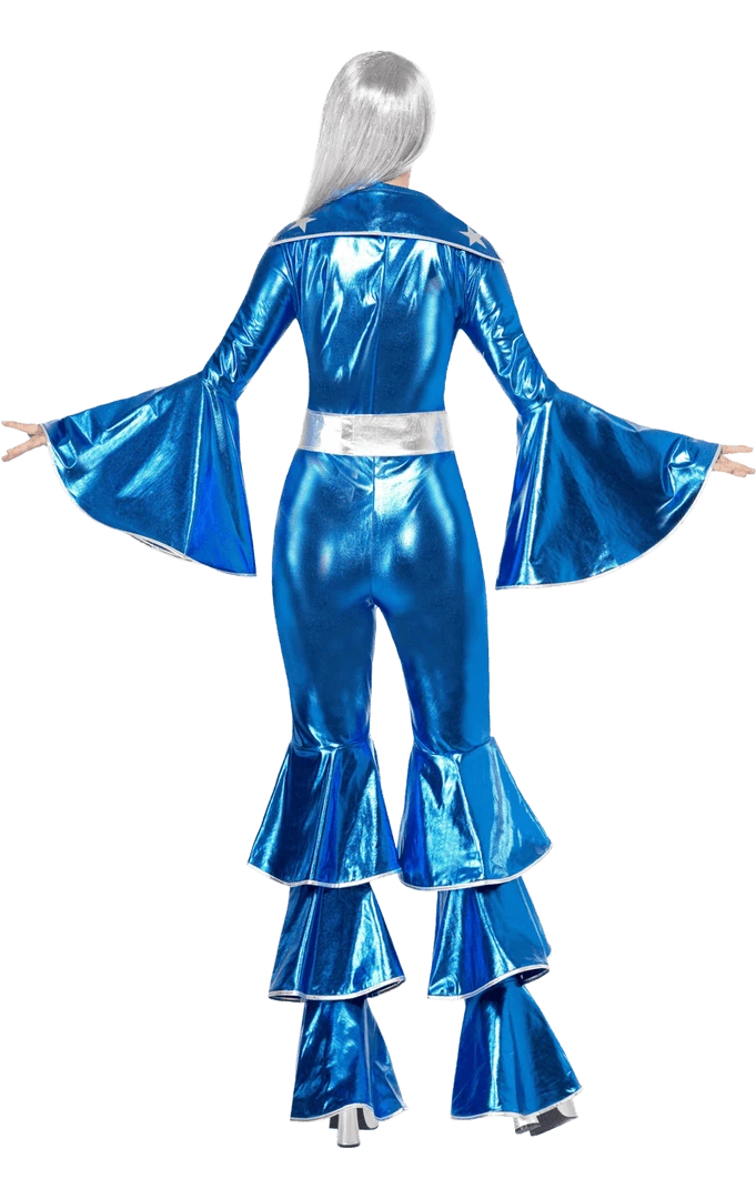 Smiffys Blue Dancing Queen Costume Music & Pop/Rock Stars 2 Smiffys Blue Dancing Queen Costume Music & Pop/Rock Stars