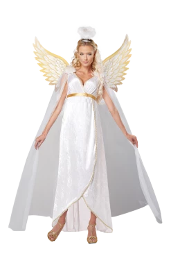 California Costumes Angels Adult Guardian Angel Costume