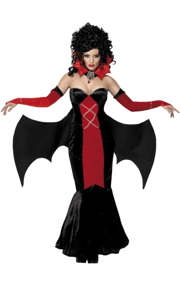 Smiffys Gothic Manor Vampiress Costume 1 Smiffys Gothic Manor Vampiress Costume